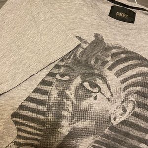 *RARE* VTG Y2K Obey Premium Egyptian King Tut Sarcophagus Tee